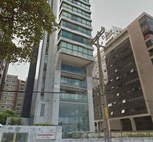 prédio onde aconteceu o crime fica no cruzamento da Av. Boa Viagem com a Rua Félix de Brito (Google/ Reprodução)