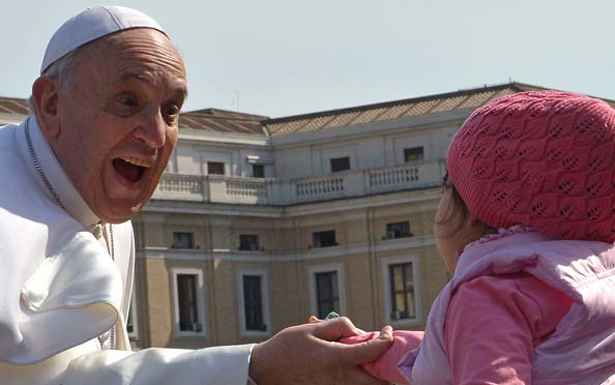 História do Papa Francisco vai virar história de cinema. Foto: Alberto Pizzole/ AFP. 