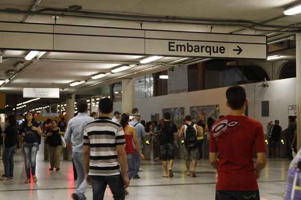 Metroviários do Recife estão organizando um ato público. Foto: Blenda Souto Maior/DP/D.A Press