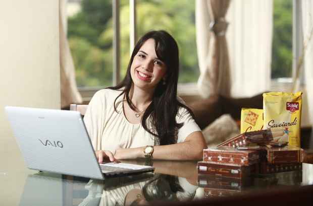 Para atender ao problema do filho, Marina resolveu abrir um negócio para comercializar alimentos específicos para alergia. O Mercadinho Alegria funciona com serviço online. Foto: Bernardo Dantas/ DP/D.A Press