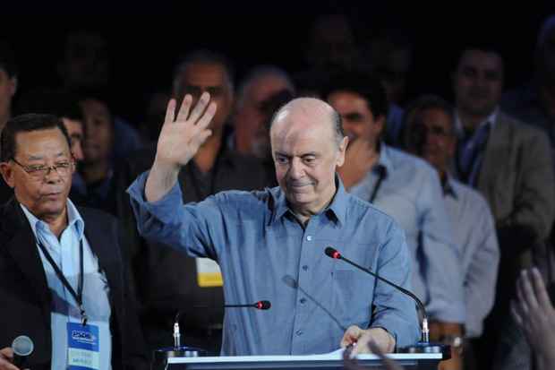 Serra mantém mistério sobre a permanência no PSDB: no segundo turno de 2010, ele teve 43,7 milhões de votos. Foto: Carlos Moura/CB/D.A Press/Arquivo