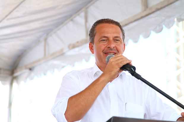 Eduardo Campos quer um clima de festa no partido para receber a adesão de Eliana Calmon. Foto: Annaclarice Almeida/DP/D.A Press/Arquivo