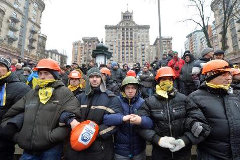 Opositores pró-europeus se reúnem em Kiev  (Sergei Supinsky/AFP)