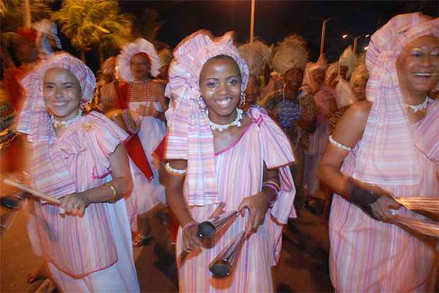 O afoxé Alafin Oyó ensaia aos sábados e domingos, até o carnaval. Foto: Marcelo Soares/Esp DP/ D.A press/Arquivo