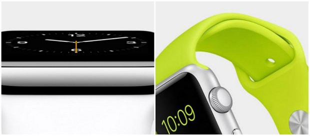 Apple Watch tem tela retina com camada de safira capaz de perceber a pressão do toque. Foto: Apple/Divulgação