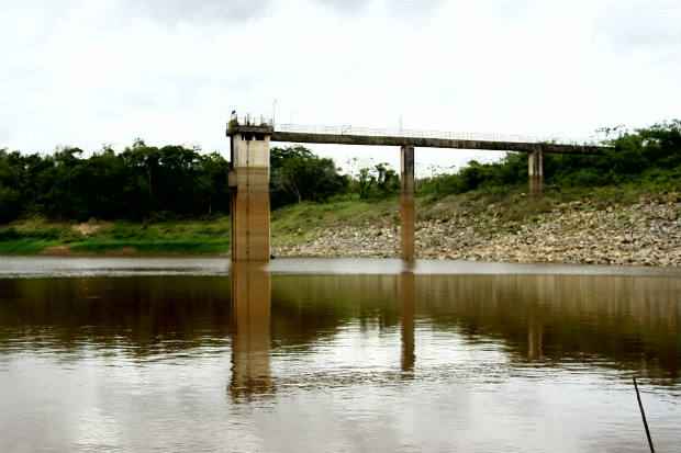 Barragem de Botafogo, em Igarassu (Compesa/Divulgação)