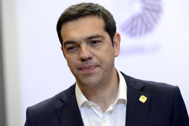 O premier grego, Alexis Tsipras. Foto: Thierry Charlier/AFP 