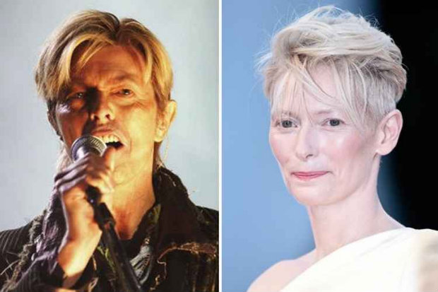 Fãs destacaram semelhanças entre Tilda e Bowie. Foto: Divulgação