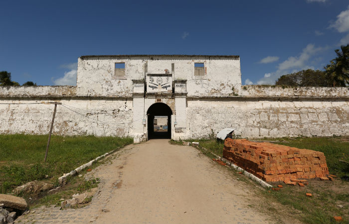 Forte Santo Inácio de Loyola, Forte de Tamandaré. Foto: Hesíodo Goes/ Seturel-PE/ Divulgação 