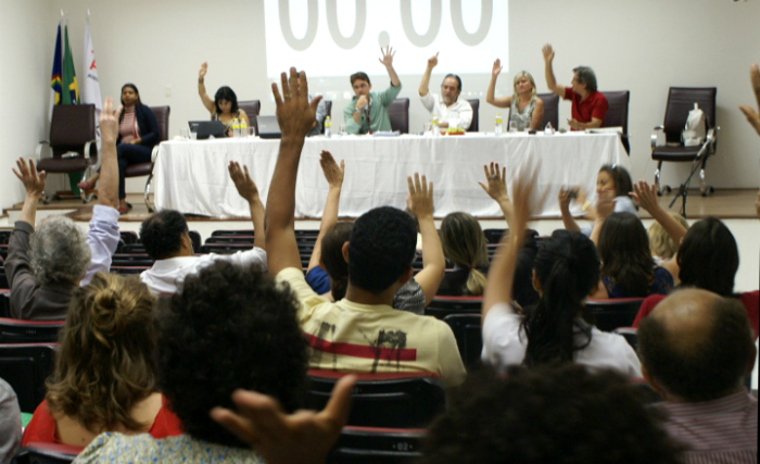 No dia 22 de outubro, os professores paralisaram as atividades por 24 horas em adesão à paralisação nacional. Foto: Adufepe/ Divulgação