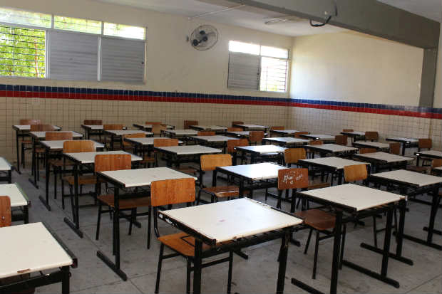 Escolas públicas e privadas do estado deixarão de funcionar nesta quarta. Foto: Brenda Alcântara/Esp.DP.