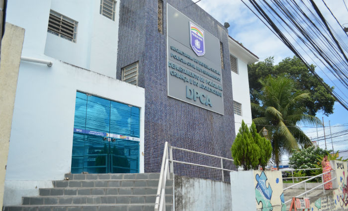 Caso foi apresentado na manhã desta terça-feira no Departamento de Proteção a Criança e ao Adolescente (DPCA). Foto: Malu Cavalcanti/ Esp. DP