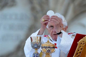 O Papa não fez alusões às tensões dentro do Vaticano (Alberto Pizzoli/AFP Photo)