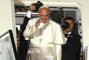 Pontífice confirma vinda ao Brasil em 2017, quando serão celebrados os 300 anos de Nossa Senhora Aparecida (Fabio Motta/Estadão Conteúdo)